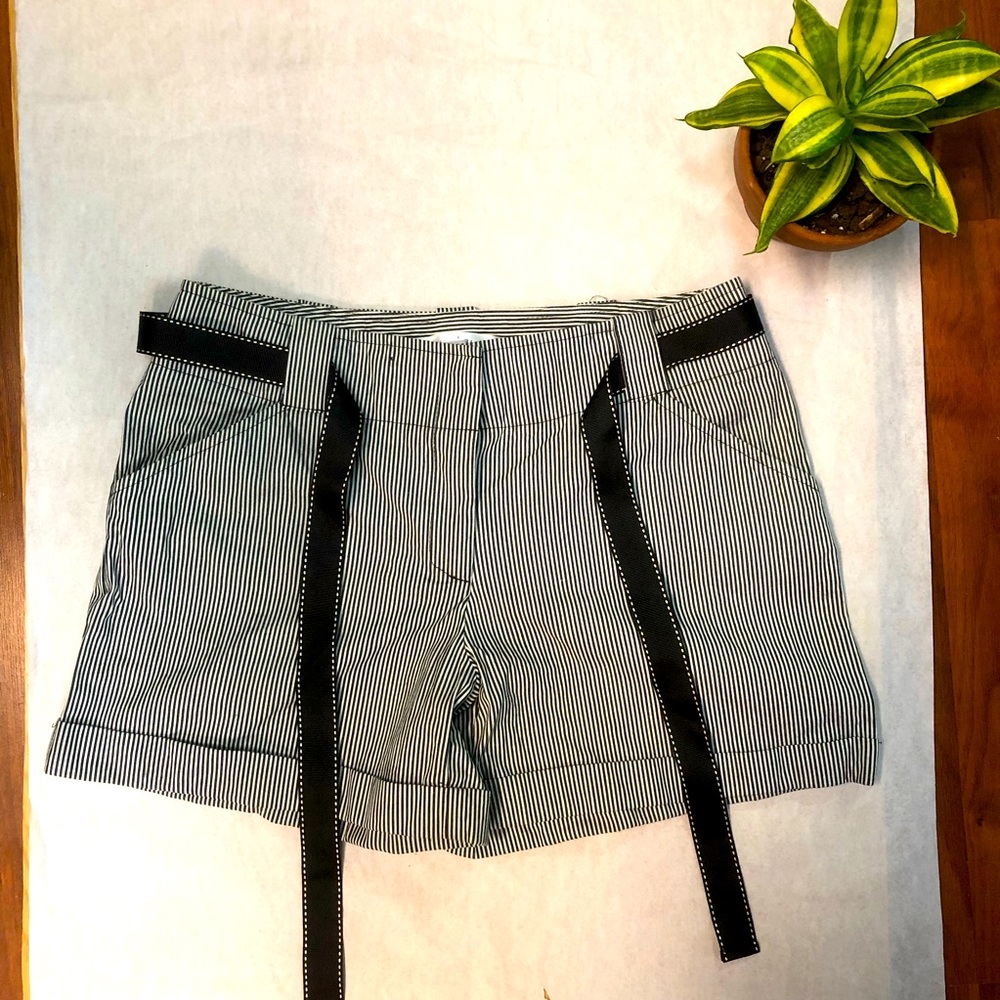 White House Black Market Pinstripe Shorts